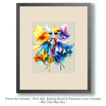 Lily Faes-Fairy Art Print - Fairies 8"x10" Artwork