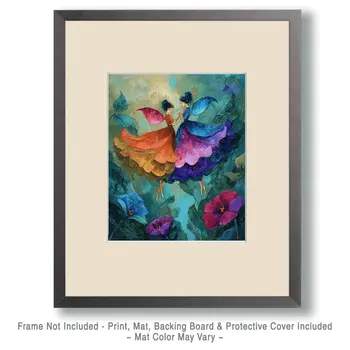 Cherished Love Art Print - Fairies 8"x10" Artwork
