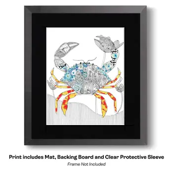 Vintage Scuba Diver 8”x10” Art Print