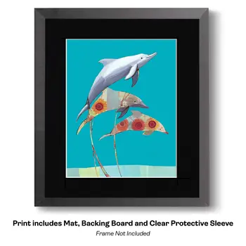 Vintage Scuba Diver 8”x10” Art Print