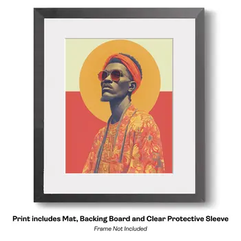 African Portraits 10 –  Worldwide People 8″x10″ Artwork for 10″x12″ Frame