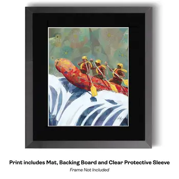 Vintage Scuba Diver 8”x10” Art Print