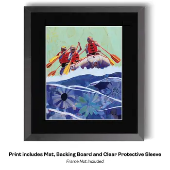 Vintage Scuba Diver 8”x10” Art Print