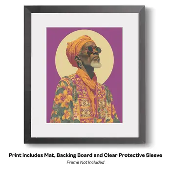 African Portraits 10 –  Worldwide People 8″x10″ Artwork for 10″x12″ Frame