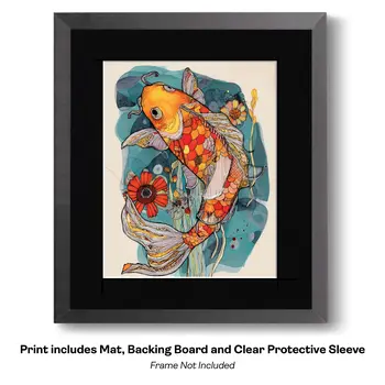 Vintage Scuba Diver 8”x10” Art Print