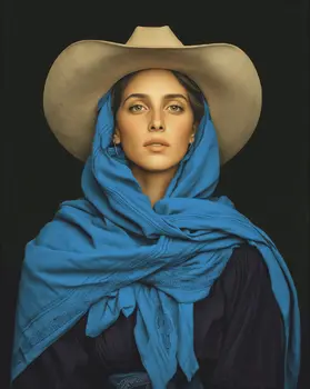 International Cowgirl 7 - International Cowgirl Keepsake Art Prints 8"x10" Artwork for 11"x14" Frame