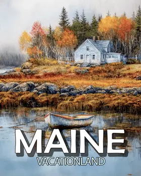 Lobsterman's Home - Maine Souvenir Art Prints - 8"x10" Artwork