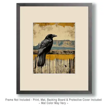 Raven Mesa View - Art Prints - 8"x10" Artwork for 11"x14" Frame