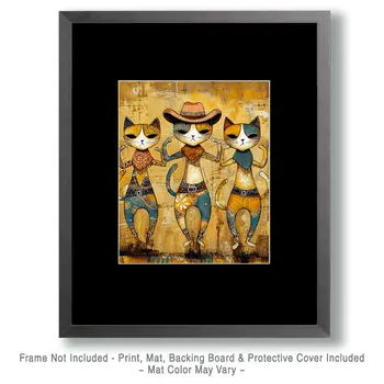 Power Kitties Art Print - 8"x10" Artwork