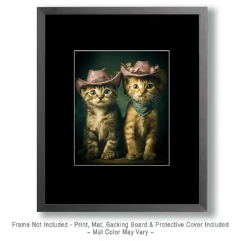Kittens Harriet & Florissa Art Print - 8"x10" Artwork