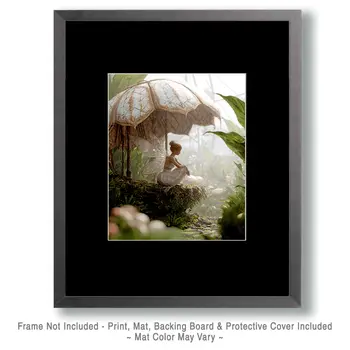 Fairy Relaxing Astral Plane Art Print - 8"x10" Artwork