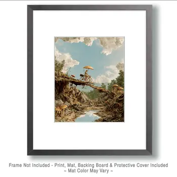Fairy on the Way to Market Astral Plane Art Print - 8"x10" Artwork
