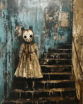 Surreal Doll Astral Plane Art Print - 8"x10" Artwork