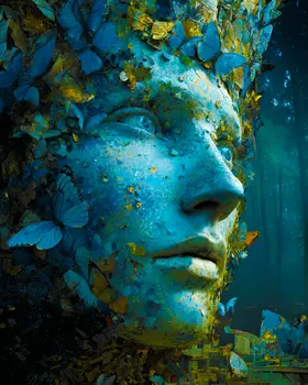 Stoneface Astral Plane Art Print - 8"x10" Artwork