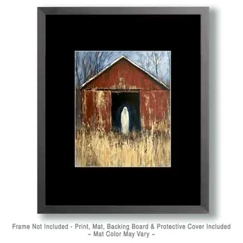Ghost in the Barn Astral Plane Art Print - 8"x10" Artwork