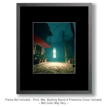 Village Ghost Astral Plane Art Print - 8"x10" Artwork