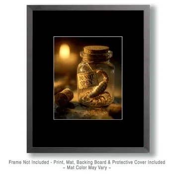 Bottled Scorpion Astral Plane Art Print - 8"x10" Artwork