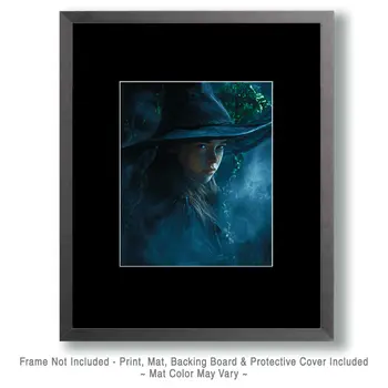 The Look From a Young Witch Astral Plane Art Print - 8"x10" Artwork