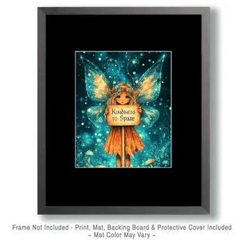 Kindness to Spare Fairy - Fairies Art Print - 8"x10" Artwork