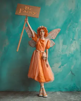 Be Fairy - Fairies Art Print - 8"x10" Artwork