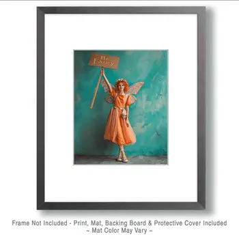 Be Fairy - Fairies Art Print - 8"x10" Artwork