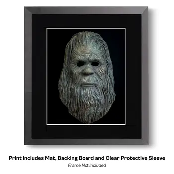 Bigfoot Mask 11 - Mask Art Prints - 8"x10" Artwork