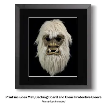 Bigfoot Mask 11 - Mask Art Prints - 8"x10" Artwork