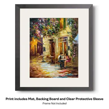Impressionism Sandy Path to Favorite Beach : Impressionism 8”x10” Art Print