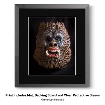 Bigfoot Mask 11 - Mask Art Prints - 8"x10" Artwork