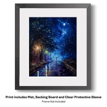 Impressionism Sandy Path to Favorite Beach : Impressionism 8”x10” Art Print