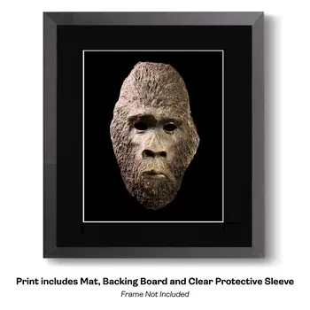 Bigfoot Mask 11 - Mask Art Prints - 8"x10" Artwork