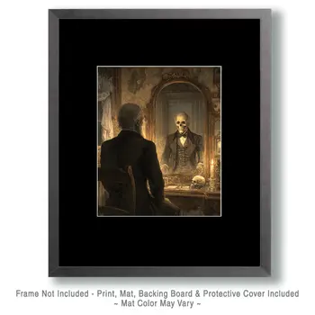 Morbid Reflection Art Print - 8"x10" Artwork