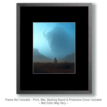 Bison Mesa Art Print - 8"x10" Artwork
