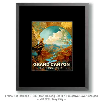 Fairy Grand Canyon Souvenir Art Print - 8"x10" Artwork