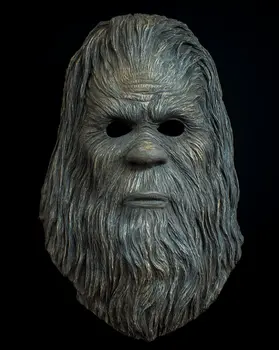 Bigfoot Mask 11 - Mask Art Prints - 8"x10" Artwork