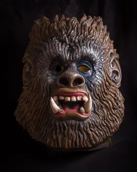 Bigfoot Mask 3 - Mask Art Prints - 8"x10" Artwork