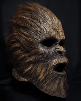Bigfoot Mask 7 - Mask Art Prints - 8"x10" Artwork