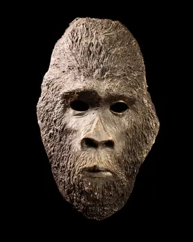 Bigfoot Mask 8 - Mask Art Prints - 8"x10" Artwork