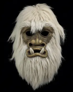 Bigfoot Yeti Mask 2 - Mask Art Prints - 8"x10" Artwork