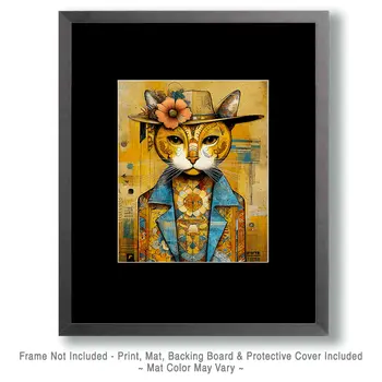 Hip Hepcat Western Art Print - 8"x10" Artwork