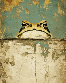 Toad Vintage Wildlife Art Prints - 8"x10" Artwork