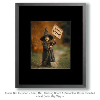 My Mom's a Witch #2 - Wiccan Art Print - 8"x10" Artwork