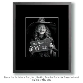 My Mom's a Witch #3 - Wiccan Art Print - 8"x10" Artwork