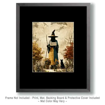 Respect Nature Witch #1 - Wiccan Art Print - 8"x10" Artwork