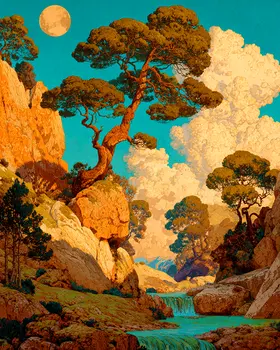 Luminesce Canyon Landscape American West Art Print - 8"x10" Artwork