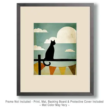 Fair Kitty - Hobo, Vagabond & Wanderer Cat Series Art Print - 8"x10" Artwork