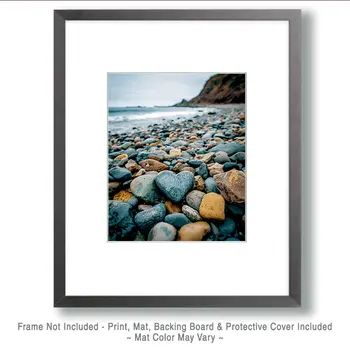 Heart of Stone - Wholesale Coastal Art Print - 8"x10" Artwork