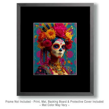 Senorita Sophia Día de Muertos Art Print - 8"x10" Artwork