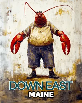 Down East Maine Lobsterman - Wholesale Maine Art Print - 8"x10" Artwork