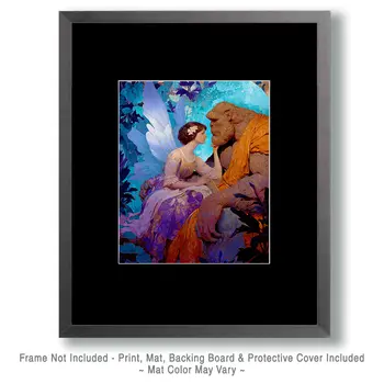 Fairy Consoles Bigfoot - Fairies Art Print - 8"x10" Artwork